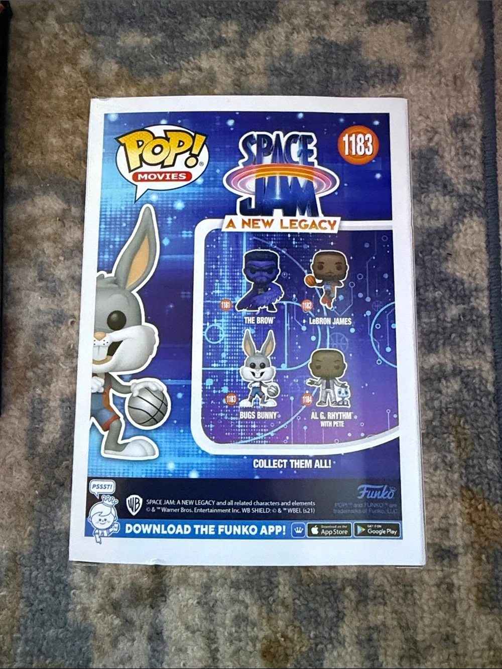 Funko Pop! Movies Space Jam: A New Legacy Bugs Bunny